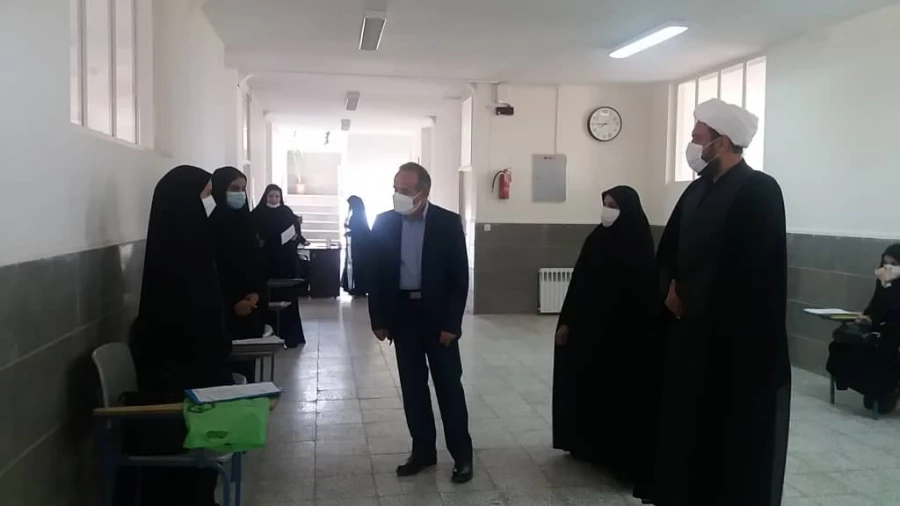  از روند انجام مصاحبه ورودی مهر ۱۴۰۰ به دانشگاه فرهنگیان در پردیس حضرت زینب کبری(س) 2