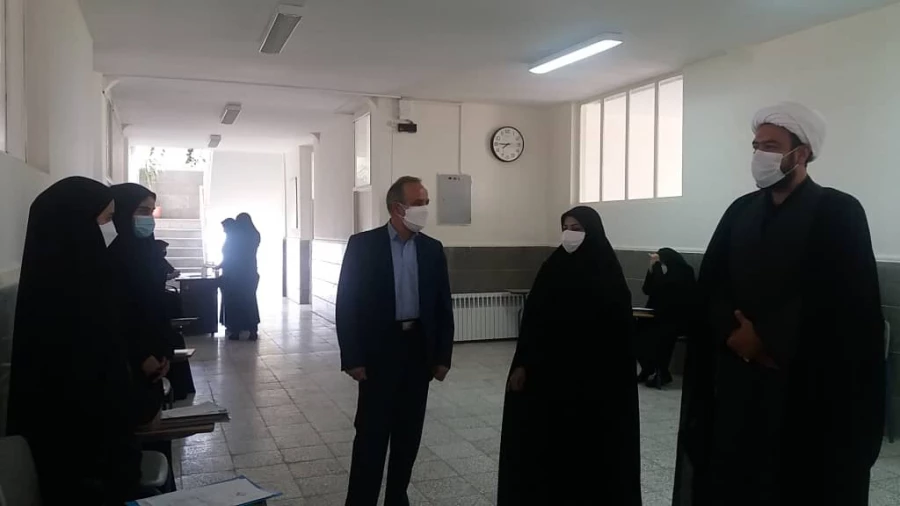  از روند انجام مصاحبه ورودی مهر ۱۴۰۰ به دانشگاه فرهنگیان در پردیس حضرت زینب کبری(س) 3