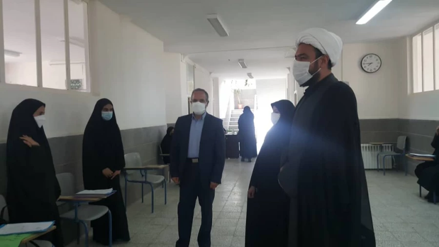  از روند انجام مصاحبه ورودی مهر ۱۴۰۰ به دانشگاه فرهنگیان در پردیس حضرت زینب کبری(س) 5