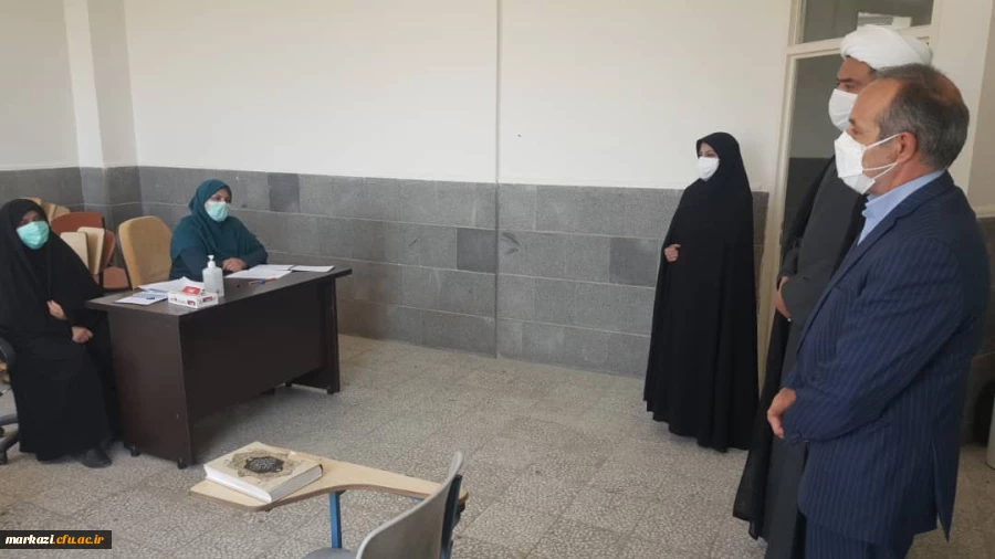  از روند انجام مصاحبه ورودی مهر ۱۴۰۰ به دانشگاه فرهنگیان در پردیس حضرت زینب کبری(س) 7