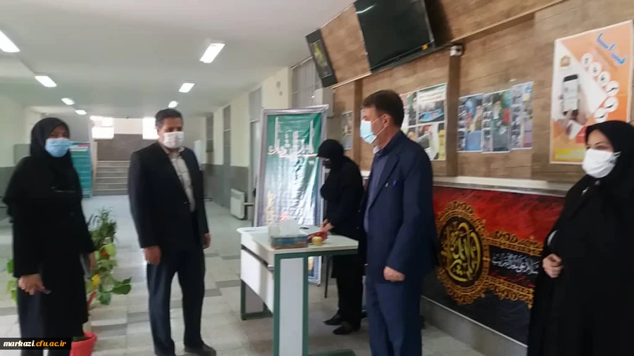 از روند انجام مصاحبه معرفی شدگان چند برابر ظرفیت دانشگاه فرهنگیان استان در پردیس حضرت زینب کبری (س) 2