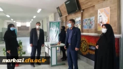 از روند انجام مصاحبه معرفی شدگان چند برابر ظرفیت دانشگاه فرهنگیان استان در پردیس حضرت زینب کبری (س) 3