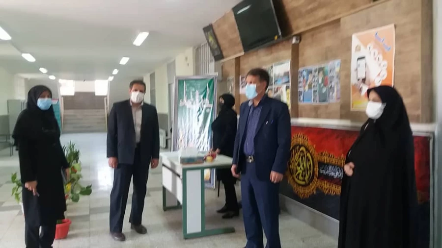 از روند انجام مصاحبه معرفی شدگان چند برابر ظرفیت دانشگاه فرهنگیان استان در پردیس حضرت زینب کبری (س) 3