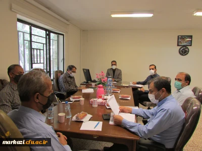 جلسه حوزه معاونت دانشجویی پردیس شهید باهنر اراک برگزار گردید