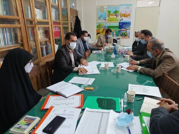 جلسه شورای کارورزی دانشجویان دانشگاه فرهنگیان استان مرکزی برگزار شد  8