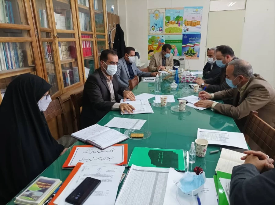 جلسه شورای کارورزی دانشجویان دانشگاه فرهنگیان استان مرکزی برگزار شد  8