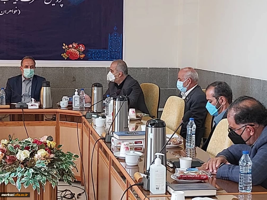 جلسه بنیاد خیرین استان مرکزی حامی دانشگاه فرهنگیان برگزار گردید 8