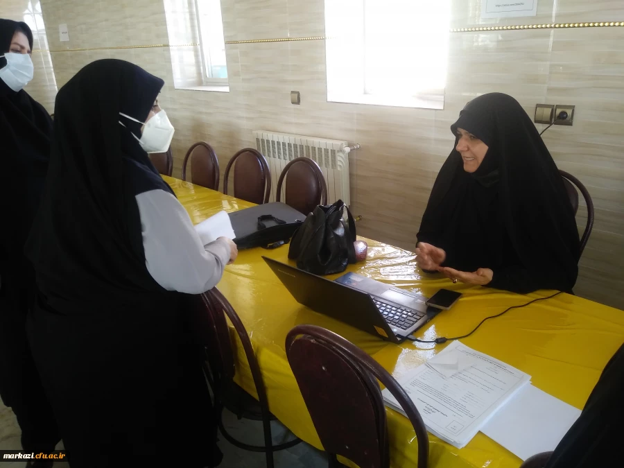 آغاز ثبت نام حضوری دانشجویان جدیدالورود سال تحصیلی 1401-1400 در پردیس حضرت زینب کبری (س) 4