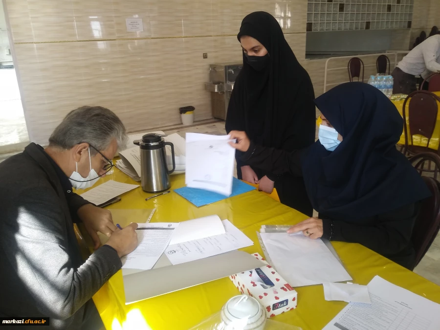 آغاز ثبت نام حضوری دانشجویان جدیدالورود سال تحصیلی 1401-1400 در پردیس حضرت زینب کبری (س) 6