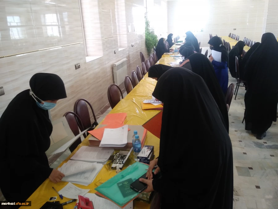 آغاز ثبت نام حضوری دانشجویان جدیدالورود سال تحصیلی 1401-1400 در پردیس حضرت زینب کبری (س) 10