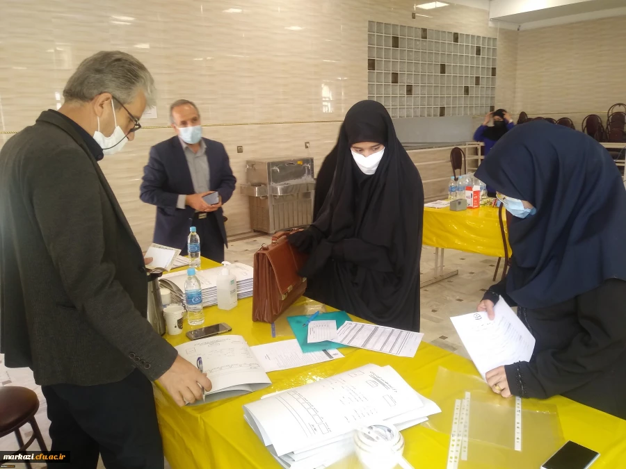 بازدید سرپرست دانشگاه فرهنگیان استان مرکزی از مراحل ثبت نام دانشجویان جدیدالورود 3