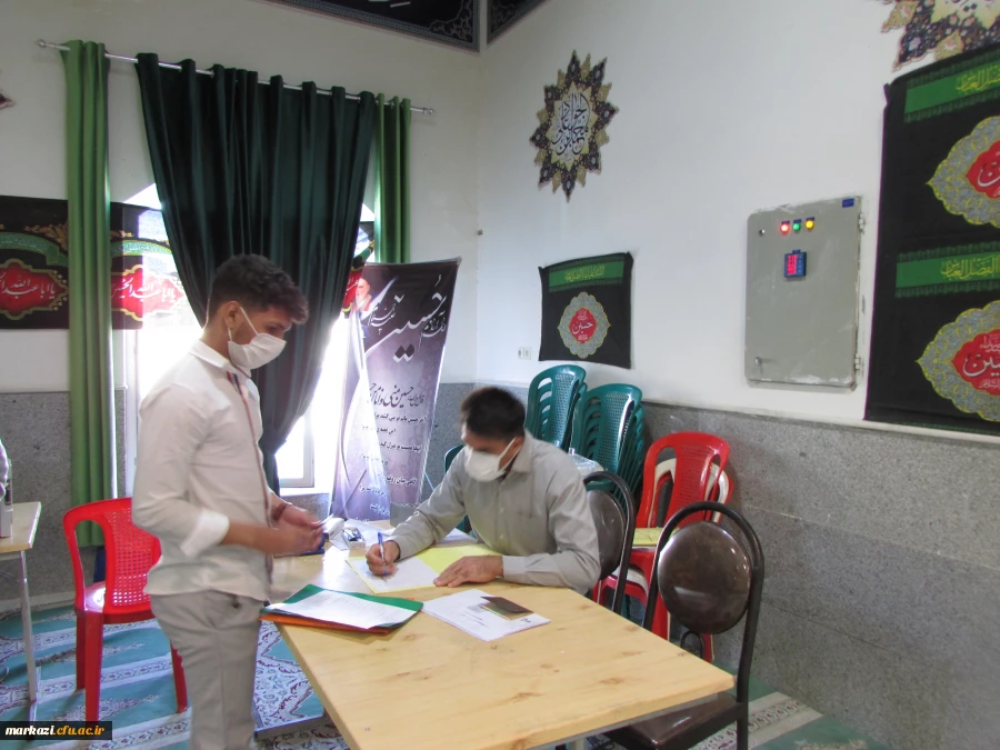 بازدید سرپرست دانشگاه فرهنگیان استان مرکزی از مراحل ثبت نام دانشجویان جدیدالورود 7