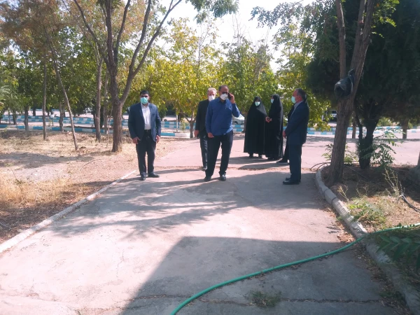 بازدید مدیرکل پشتیبانی سازمان مرکزی دانشگاه فرهنگیان کشور از پردیس های استان مرکزی 2