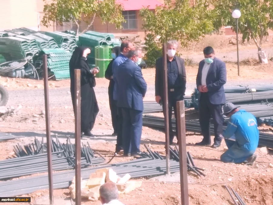 بازدید مدیرکل پشتیبانی سازمان مرکزی دانشگاه فرهنگیان کشور از پردیس های استان مرکزی 6