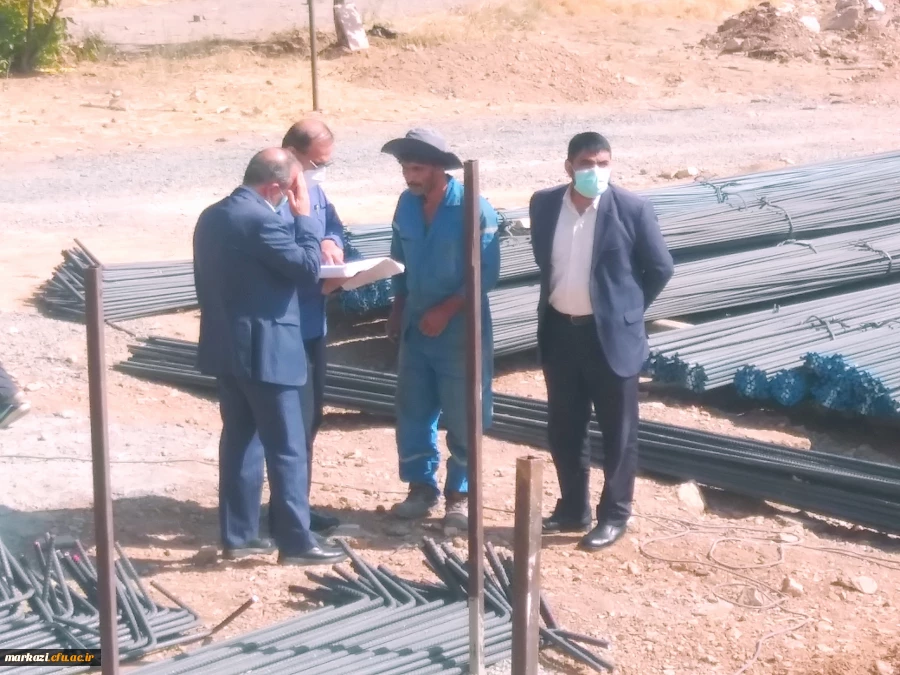 بازدید مدیرکل پشتیبانی سازمان مرکزی دانشگاه فرهنگیان کشور از پردیس های استان مرکزی 7