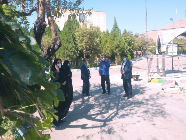 بازدید مدیرکل پشتیبانی سازمان مرکزی دانشگاه فرهنگیان کشور از پردیس های استان مرکزی 9