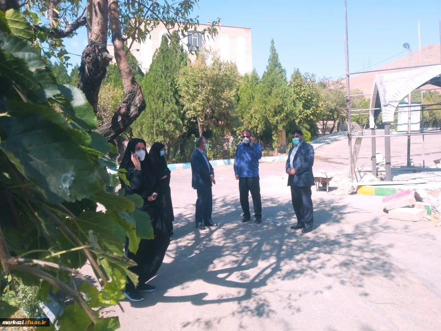 بازدید مدیرکل پشتیبانی سازمان مرکزی دانشگاه فرهنگیان کشور از پردیس های استان مرکزی 9