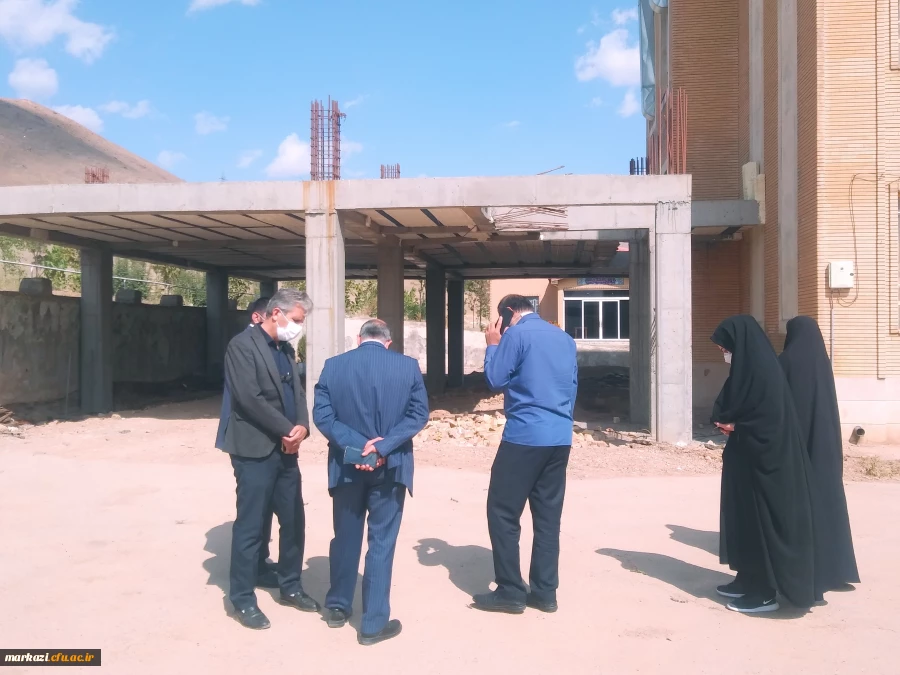بازدید مدیرکل پشتیبانی سازمان مرکزی دانشگاه فرهنگیان کشور از پردیس های استان مرکزی 10
