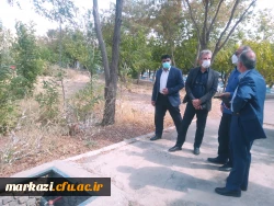 بازدید مدیرکل پشتیبانی دانشگاه فرهنگیان کشور از پردیس های استان مرکزی 2