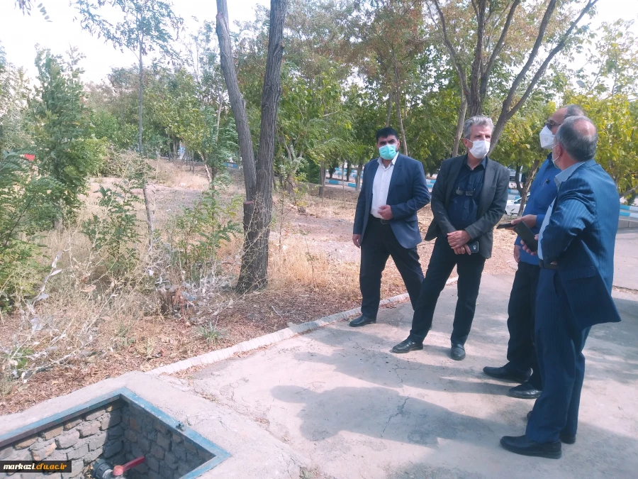 بازدید مدیرکل پشتیبانی دانشگاه فرهنگیان کشور از پردیس های استان مرکزی 2
