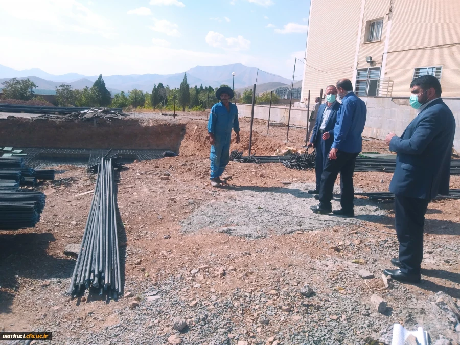 بازدید مدیرکل پشتیبانی دانشگاه فرهنگیان کشور از پردیس های استان مرکزی 10