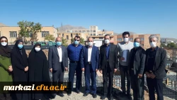 بازدید رئیس مجمع خیرین مدرسه ساز استان مرکزی از پروژه در حال ساخت خوابگاه پردیس زینب کبری (س) 7