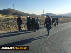 برنامه پیاده روی ویژه کارکنان پردیس های استان 3