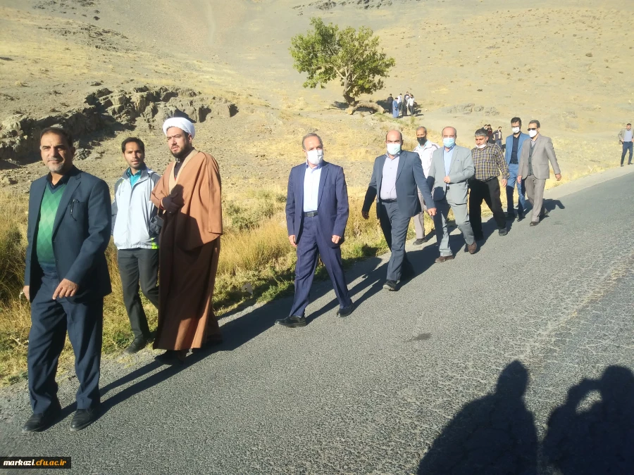 برنامه پیاده روی ویژه کارکنان پردیس های استان 6