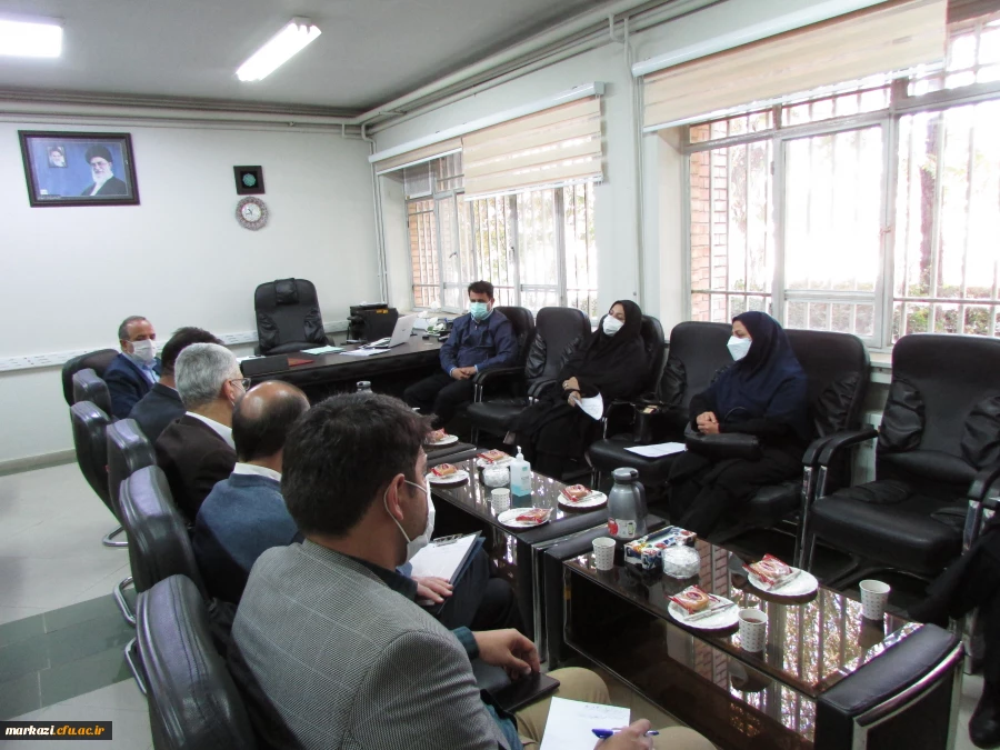 هفتمین جلسه شورای پژوهشی پردیس های استان برگزار شد 2