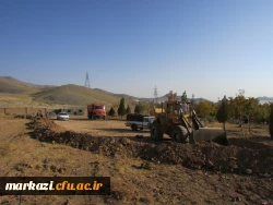 عملیات ساخت سالن ورزشی چند منظوره در پردیس حضرت زینب کبری(س) آغاز شد 2