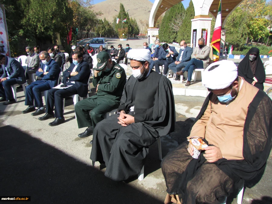 رونمایی یادمان شهید گمنام