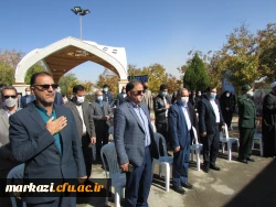 رونمایی از یادمان شهید گمنام