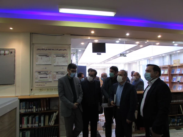 بازدید معاون طرح و برنامه و توسعه منابع دانشگاه فرهنگیان از پردیس های دانشگاه فرهنگیان استان مرکزی 4