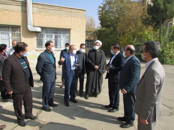 بازدید معاون طرح و برنامه و توسعه منابع دانشگاه فرهنگیان از پردیس های دانشگاه فرهنگیان استان مرکزی 10
