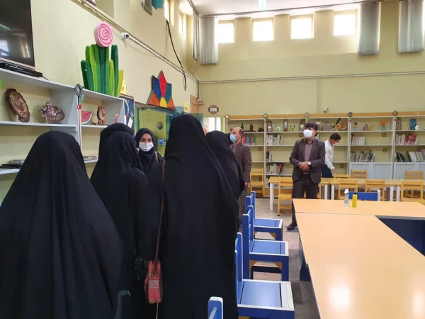 بازدید دانشجویان دانشگاه فرهنگیان استان مرکزی  از کانون پرورش فکری کودکان و نوجوانان استان 4