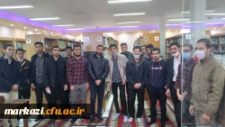 بازدید دانشجویان از کتابخانه پردیس شهید باهنر 3