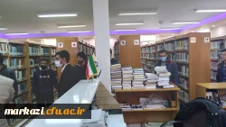بازدید دانشجویان از کتابخانه پردیس شهید باهنر 4
