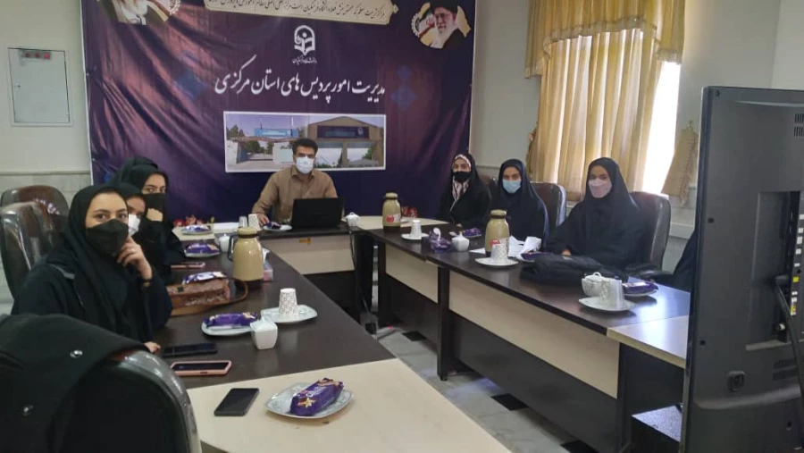 بازدید دانشجویان از کتابخانه پردیس شهید باهنر 9