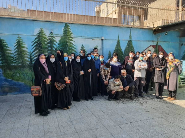 بازدید دانشجویان از مرکز حمایت از معلولین ذهنی استان مرکزی 3