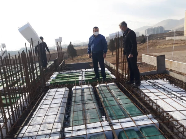 بازدید سرپرست دانشگاه فرهنگیان از پروژه ساخت خوابگاه دانشجویی خیرساز 4