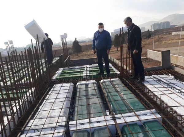 بازدید سرپرست دانشگاه فرهنگیان از پروژه ساخت خوابگاه دانشجویی خیرساز 6