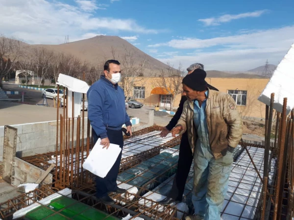 بازدید سرپرست دانشگاه فرهنگیان از پروژه ساخت خوابگاه دانشجویی خیرساز 9