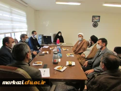 نشست صمیمی دفتر نهاد مقام معظم رهبری وحوزه معاونت دانشجویی پردیس شهید باهنر 2