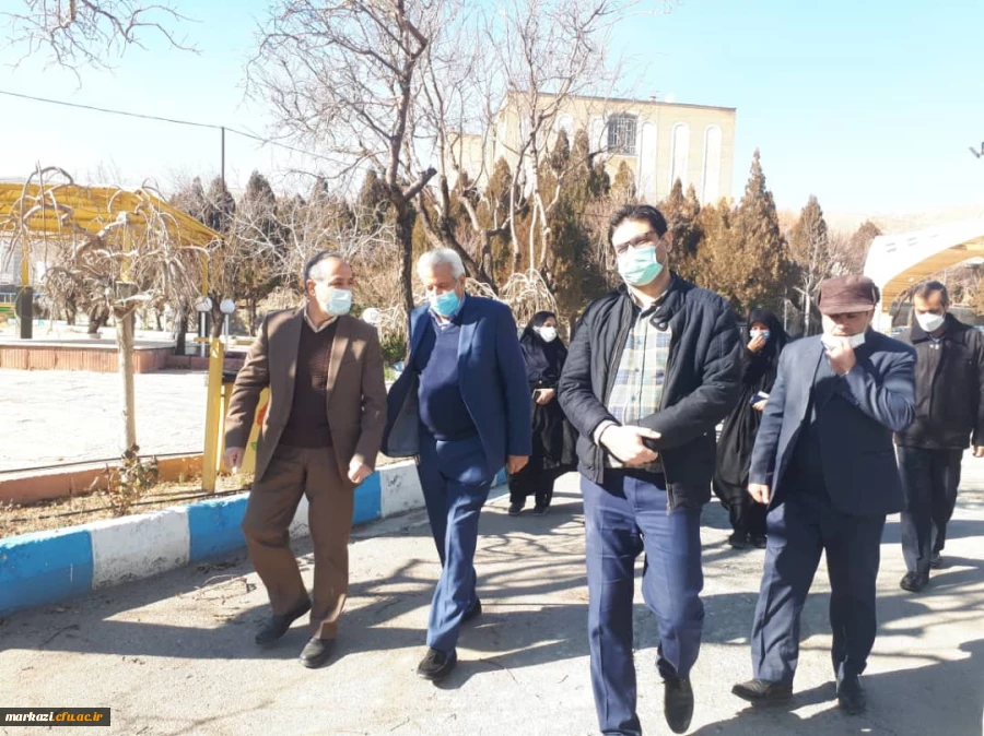 بازدید دفتر برنامه ریزی و عمران سازمان مرکزی از پروژه های در حال ساخت پردیس زینب کبری (س) 2