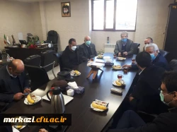 بازدید دفتر برنامه ریزی و عمران سازمان مرکزی از پروژه های در حال ساخت پردیس زینب کبری (س) 3