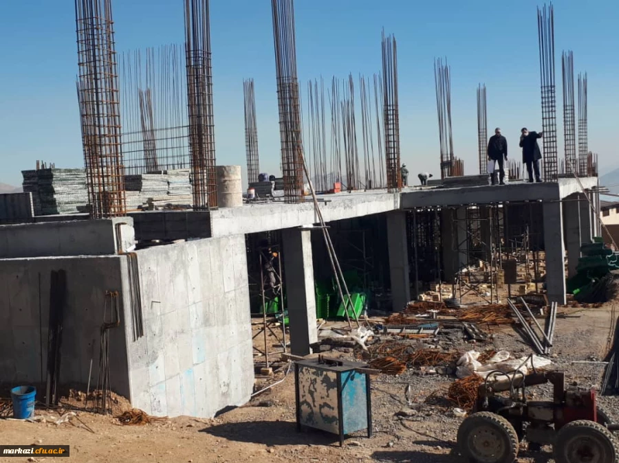 بازدید دفتر برنامه ریزی و عمران سازمان مرکزی از پروژه های در حال ساخت پردیس زینب کبری (س) 4