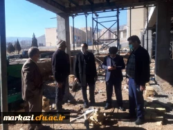 بازدید دفتر برنامه ریزی و عمران سازمان مرکزی از پروژه های در حال ساخت پردیس زینب کبری (س) 8