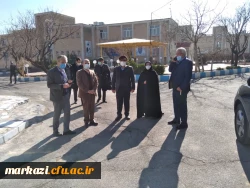 بازدید دفتر برنامه ریزی و عمران سازمان مرکزی از پروژه های در حال ساخت پردیس زینب کبری (س) 10