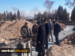 بازدید دفتر برنامه ریزی و عمران سازمان مرکزی از پروژه های در حال ساخت پردیس زینب کبری (س) 11
