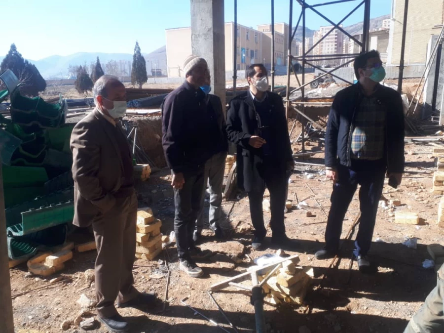 بازدید از پروژه های در حال ساخت پردیس زینب کبری (س) استان مرکزی 3